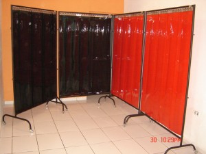 cortina em pvc para solda