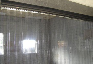 cortina em pvc transparente