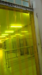 Cortina de PVC repele Inseto