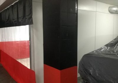 Cortinas para cabine de pintura em pvc