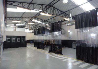 cortina pvc para cabine de pintura