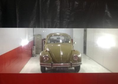 cortinas pvc de cabine de pintura