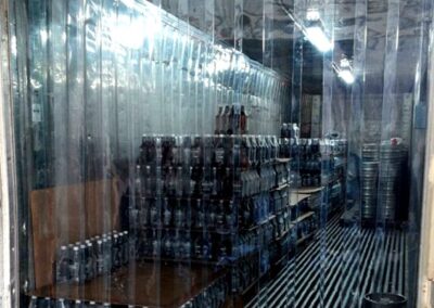 cortina frigorifica transparente